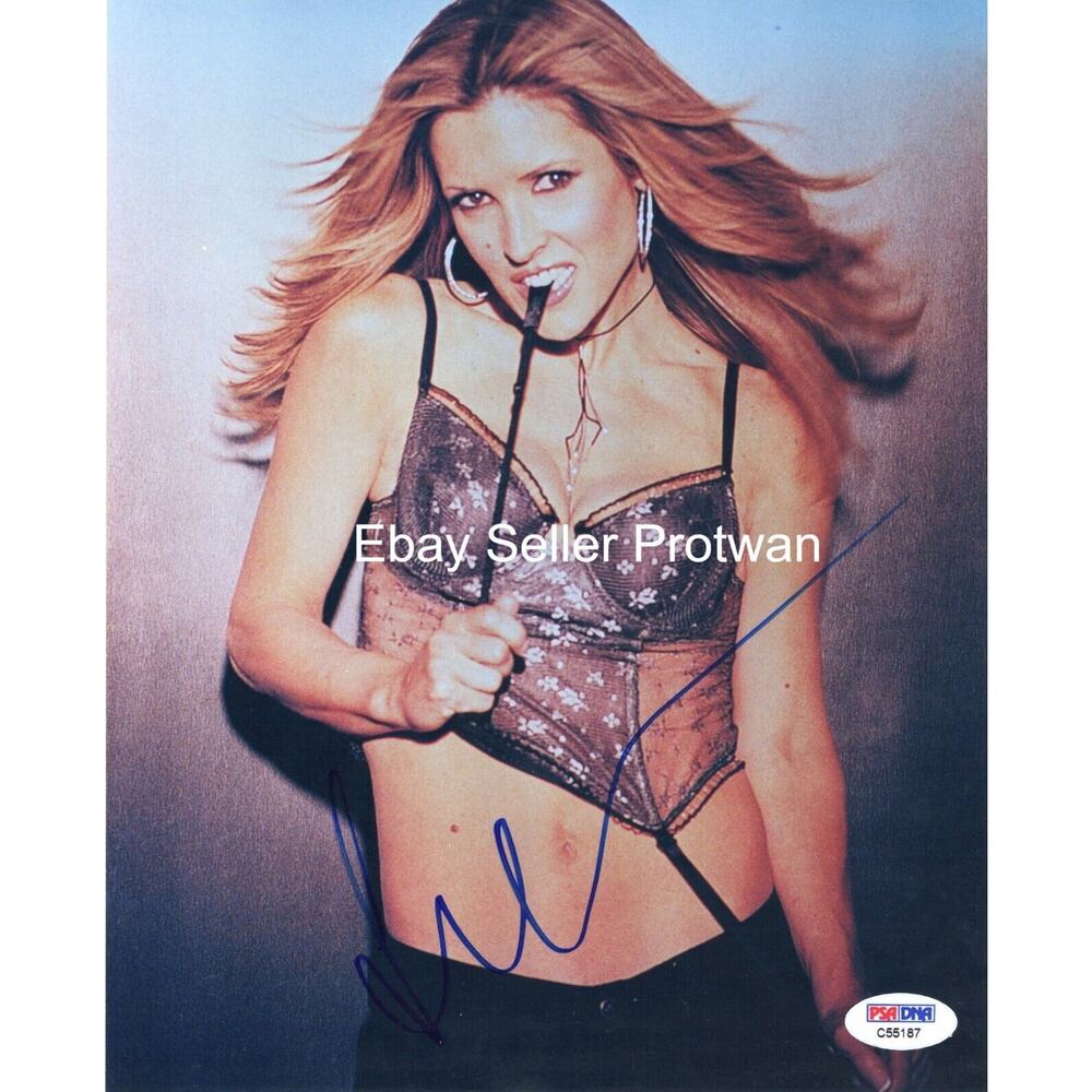 Jillian Barberie Signed 8X10 Photo PSA/DNA COA Autograph National Nightclub Hlyw